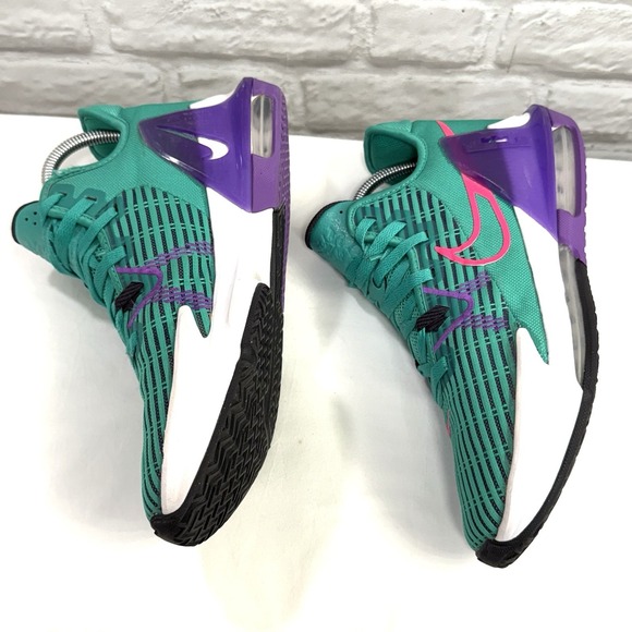 Nike Lebron Witness 6 VI South Beach \'Emerald Berry\' Basketball Mens Size 9 main image 9